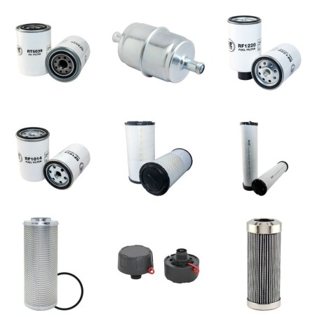 O+K RH 4.5 (Cityline) Filter Service Kit w/Cummins 4BTA3.9C Eng.   YR  2000-