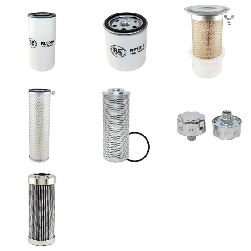 O+K RH 5 PMS Filter Service Kit w/Deutz BF6M1012 Eng.