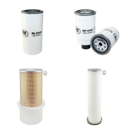 O+K RH 6 Serie F Filter Service Kit Air Oil Fuel Filters w/Deutz F6L912W Eng.
