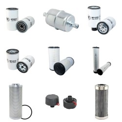O+K RH 6.5 Filter Service Kit w/Cummins 6BTA5.9 Eng.   YR  2001-