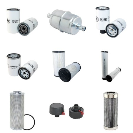O+K RH 6.5 Filter Service Kit w/Cummins 6BTA5.9 Eng.   YR  2001-
