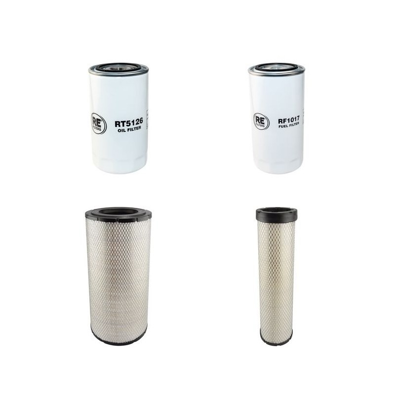 O+K RH 8.5 Filter Service Kit Air Oil Fuel Filters w/Cummins 6BTA5.9 Eng.   YR  2001-