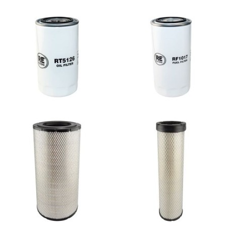 O+K RH 8.5 Filter Service Kit Air Oil Fuel Filters w/Cummins 6BTA5.9 Eng.   YR  2001-