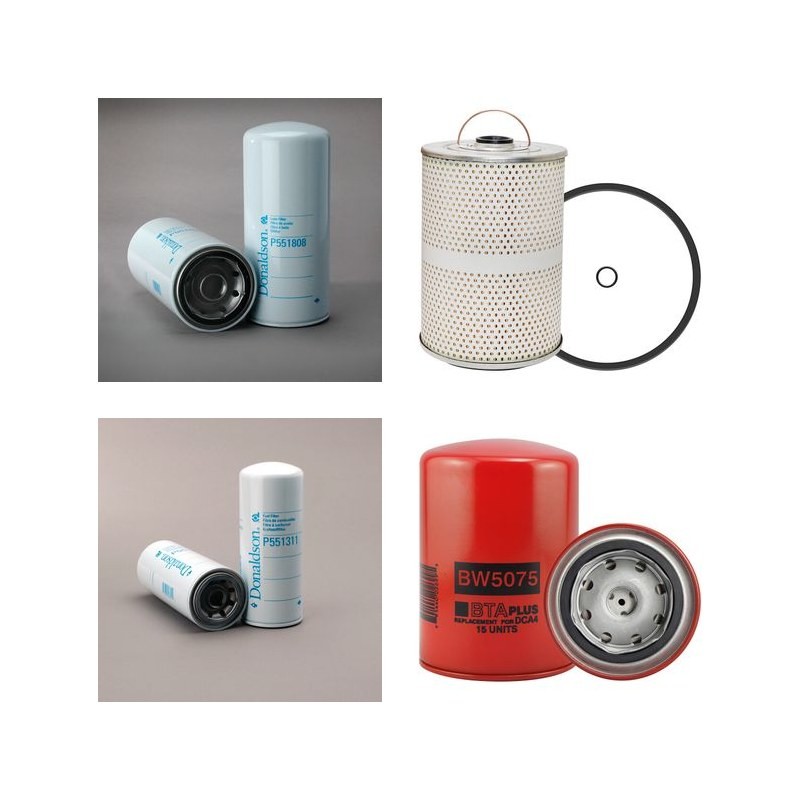 Filter kit suitable for CAT 3412D Serial No REA1-