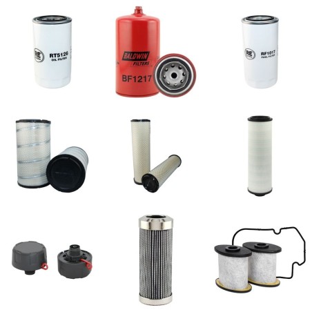 O+K RH 9.5 Filter Service Kit w/COMAN RAIL DIESEL Eng.