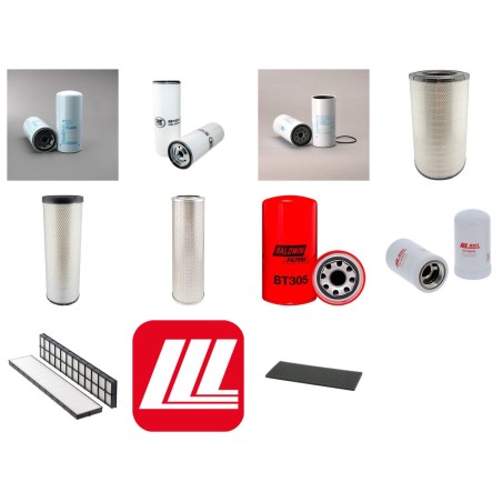 Filter kit suitable for CAT 345B II LME with CAT Engine