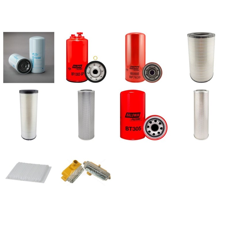 Filter kit suitable for CAT 345DL ME with CAT C13 Engine YR 2009