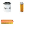 PANDA 24 NE PVK-UK(Generator) Filter Service Kit w/Kubota V 1505 Eng.