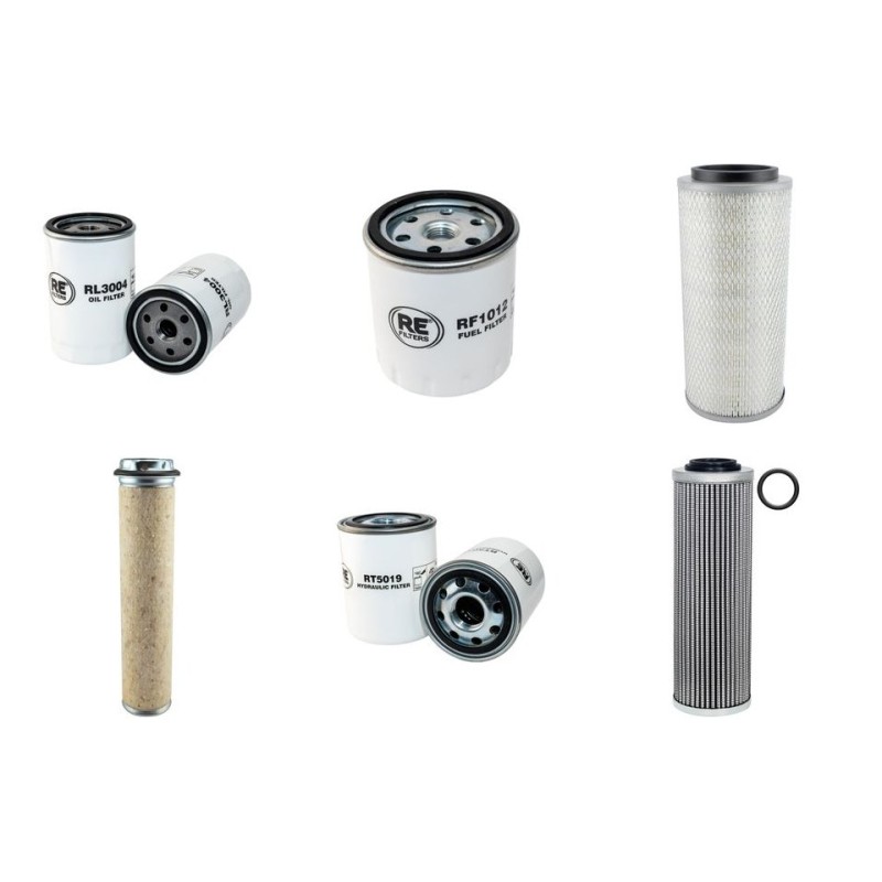 PAUS SMK 160 Filter Service Kit w/Deutz F 3L1011 Eng.