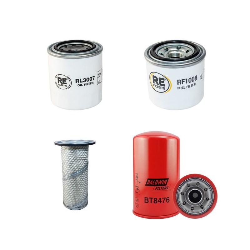 PAZZAGLIA FZ 100 Filter Service Kit w/Kubota V1505-TE Eng.