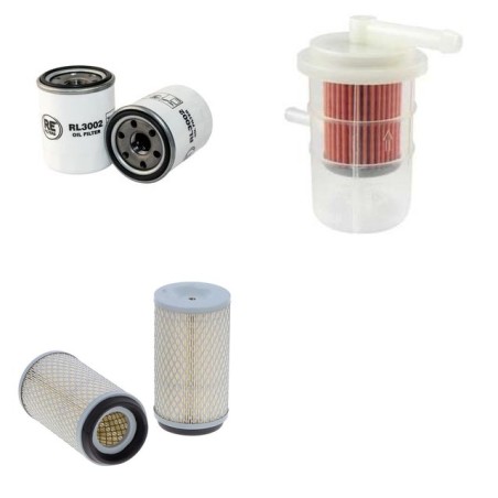 PELJOB EB 28.4 Filter Service Kit w/Mitsubishi Eng. Air, Oil, Fuel Filters