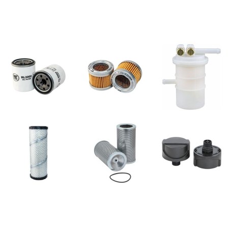 PELJOB EB 406 Filter Service Kit w/Mitsubishi S4L2 Eng. SN  15894-