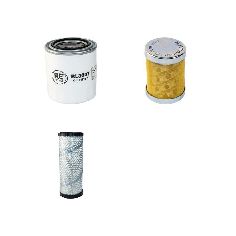 PELJOB EB 450XT Filter Service Kit Air Oil Fuel Filters w/Mitsubishi Eng.