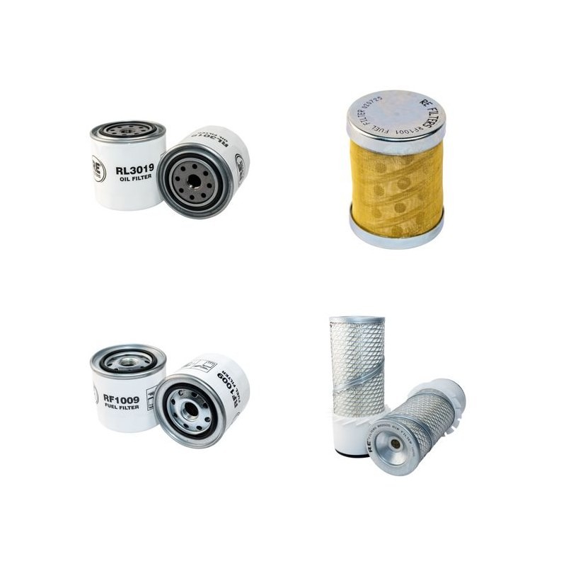 Peljob EB506C Filter Service Kit S/N 15587- - Air, Oil, Fuel Filters