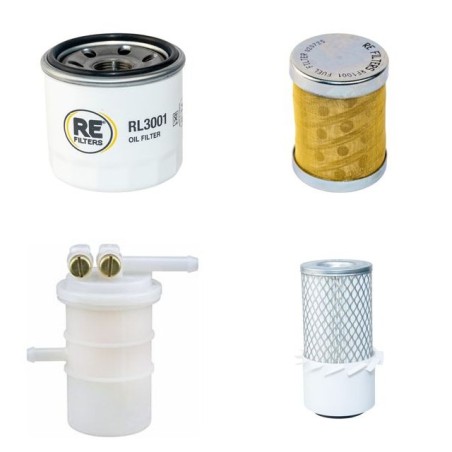 PELJOB SIRIUS PLUS Filter Service Kit w/Mitsubishi L3E Eng. Air, Oil, Fuel Filters