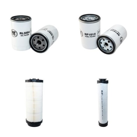 POWER SCREEN CHIEFTAIN 600 Filter Service Kit Air Oil Fuel Filters w/Deutz BF4L1011F Eng.