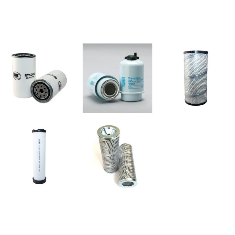 POWER SCREEN WARRIOR 1400 Filter Service Kit w/Perkins 1004.40T Eng.   YR  2004-