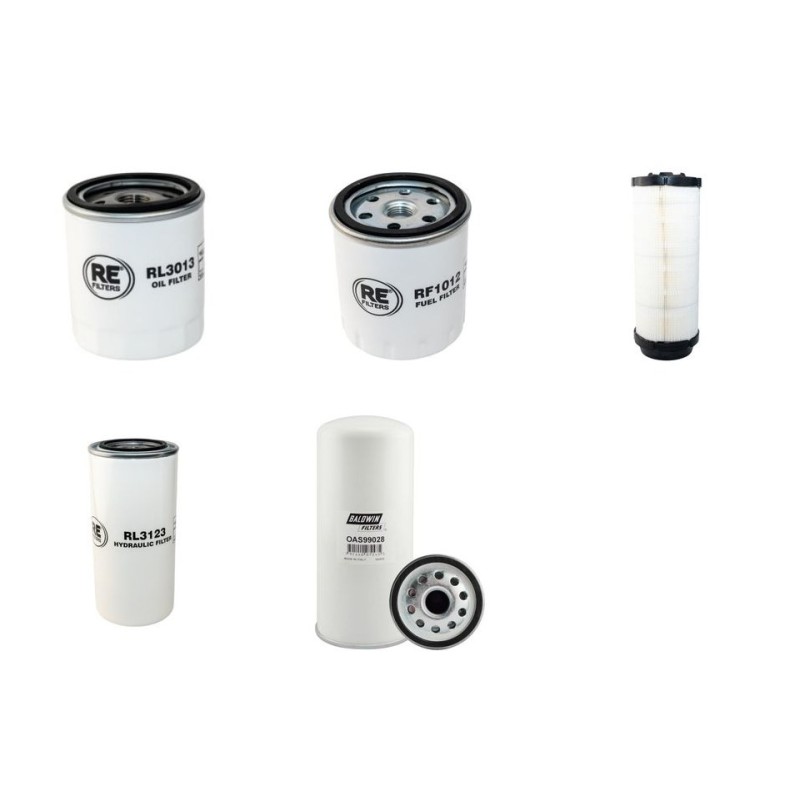 PUTZMEISTER M 740 (D/DB/DBS) Filter Service Kit w/Deutz F3M2011 Eng.