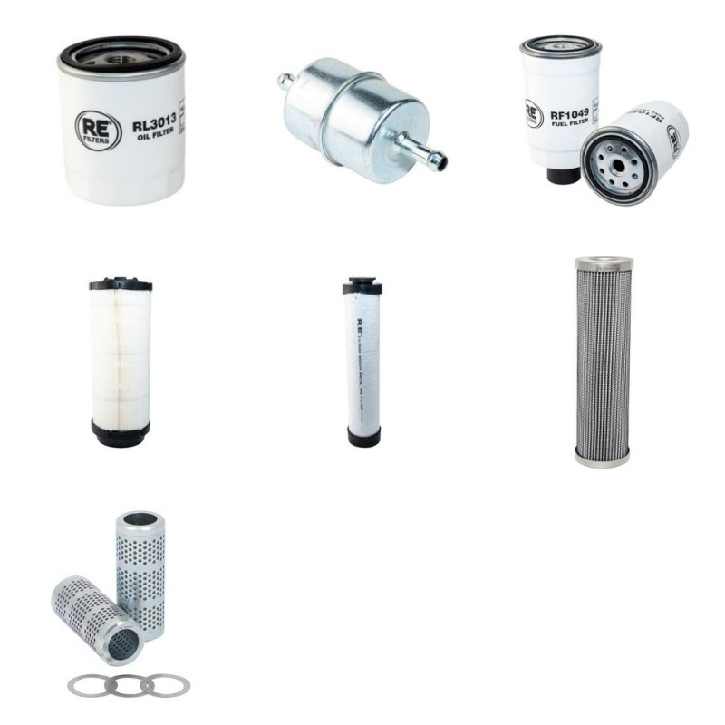 PUTZMEISTER P 715 TD Filter Service Kit w/Deutz TD 2011L03 Eng.