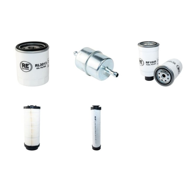 PUTZMEISTER P 715 TD Filter Service Kit Air Oil Fuel Filters w/Deutz TD 2011L03 Eng.