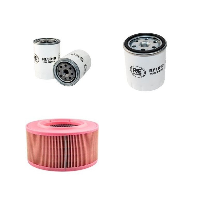 RACO KPC 1500 Filter Service Kit Air Oil Fuel Filters w/HATZ Eng.