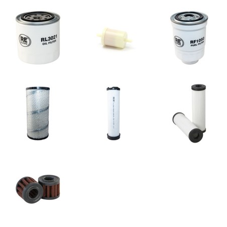 RACO 2500 HRK Filter Service Kit w/Kubota V 3300 Eng.