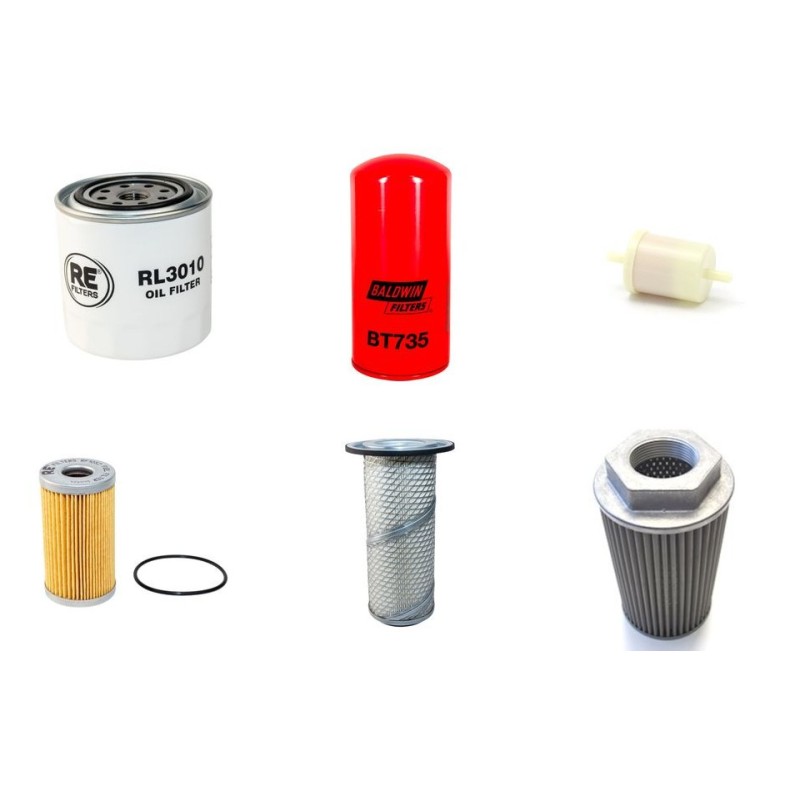 RAMMAX RW 2900 Filter Service Kit w/Kubota 1702 3ZYL. Eng.