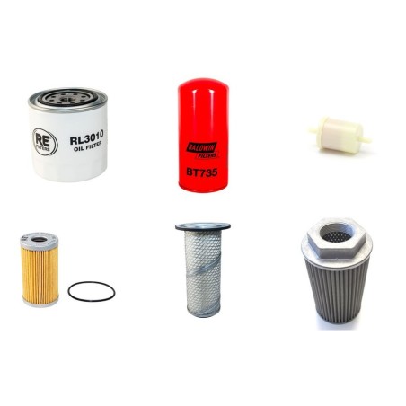 RAMMAX RW 2900 Filter Service Kit w/Kubota 1702 3ZYL. Eng.