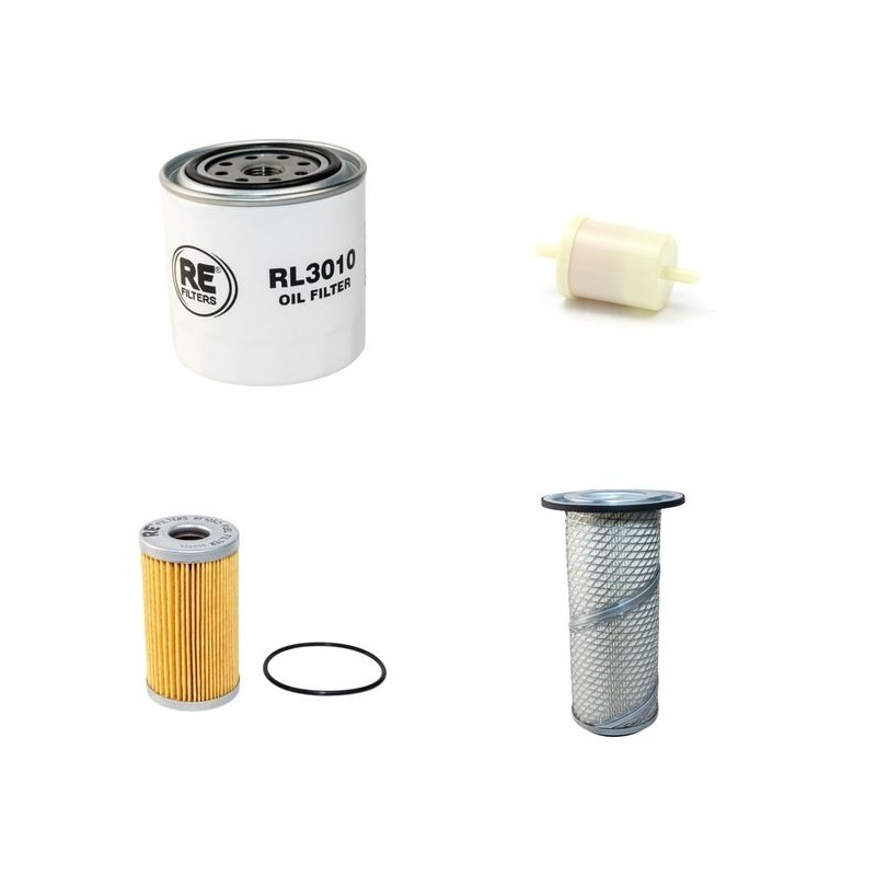 RAMMAX RW 2900 Filter Service Kit Air Oil Fuel Filters w/Kubota 1702 3ZYL. Eng.