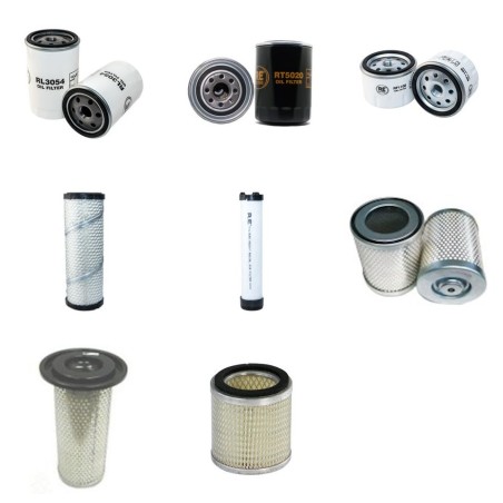 ROTAIR MDVN 25A/AD Filter Service Kit w/Lombardini LDW1204 Eng.