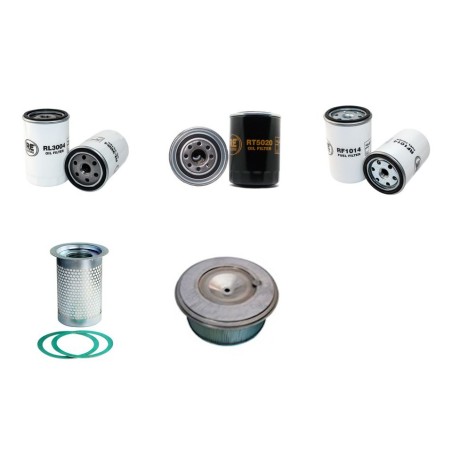 ROTAIR MDVN 35B Filter Service Kit w/Deutz F2L1011 Eng.