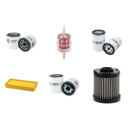 RUBAG 4R1200RH Filter Service Kit w/Lombardini LDW 1404 Eng.