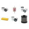 RUBAG 4R1200RH Filter Service Kit w/Lombardini LDW 1404 Eng.