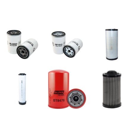 RUBAG 4R2201RH Filter Service Kit w/Lombardini LDW 2004T Eng.
