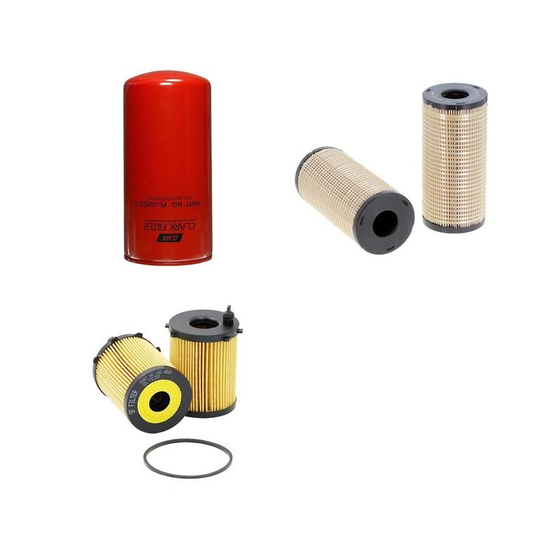 Filter kit suitable for CAT 3612 Serial No ZYC1-