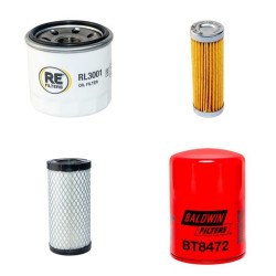 RUFENER RK 057 VDM Filter Service Kit w/Kubota D902 Eng.