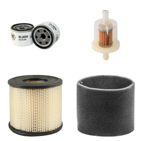 RUFENER RK 700 Filter Service Kit w/BRIGGS+STRATTON V-TWIN 14PS/HP Eng.
