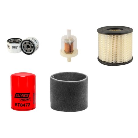 RUFENER RK 900 Filter Service Kit w/BRIGGS+STRATTON V-TWIN 18PS/HP Eng.