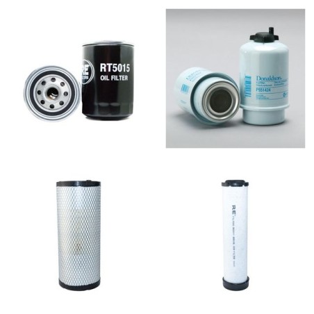 SAMBRON T 2253 Filter Service Kit Air Oil Fuel Filters w/JOHN DEERE 3029TF Eng.