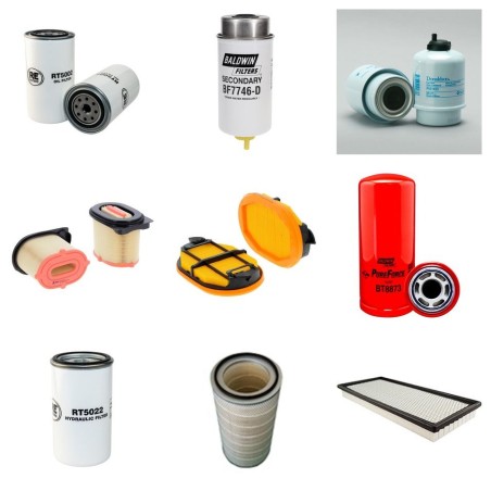 Filter kit suitable for CAT 420E with CAT C4E1- Engine Serial No GAN1-