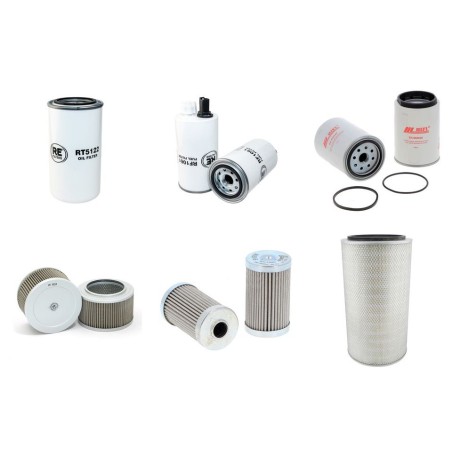 Filter Kit for Sany SY230C-8 with Cummins engine Year 2008-
