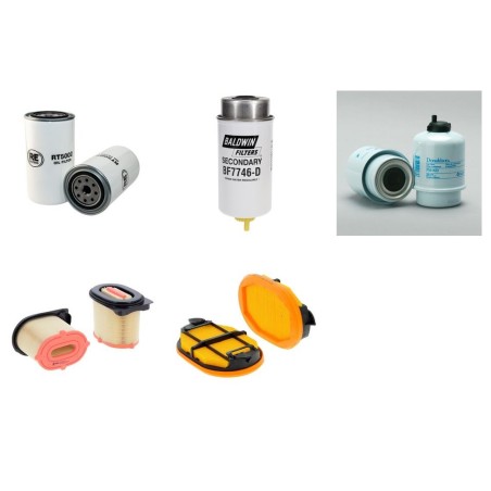 Filter kit suitable for CAT 420E with CAT C4E1- Engine Serial No GAN1-
