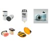 Filter kit suitable for CAT 420E with CAT C4E1- Engine Serial No GAN1-