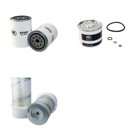 SCHAEFF HML 30E Filter Service Kit Air Oil Fuel Filters w/Perkins 4.236 Eng.
