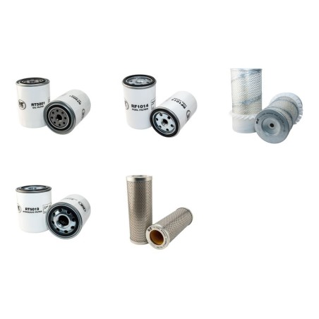 SCHAEFF HML 40B Filter Service Kit w/Perkins 4.236 Eng.