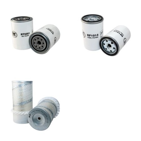 SCHAEFF HML 40B Filter Service Kit Air Oil Fuel Filters w/Perkins 4.236 Eng.