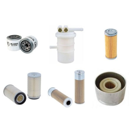SCHAEFF HR 2 Filter Service Kit w/Mitsubishi K3B-31D Eng.
