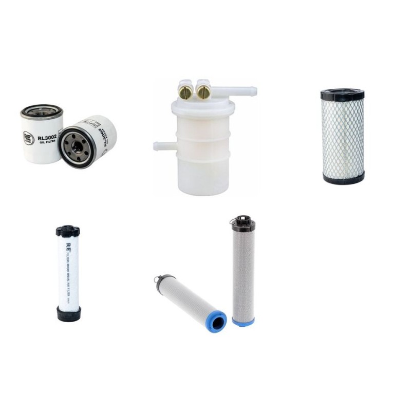 SCHAEFF HR 2.0 Filter Service Kit w/Mitsubishi LE3W263KL Eng.