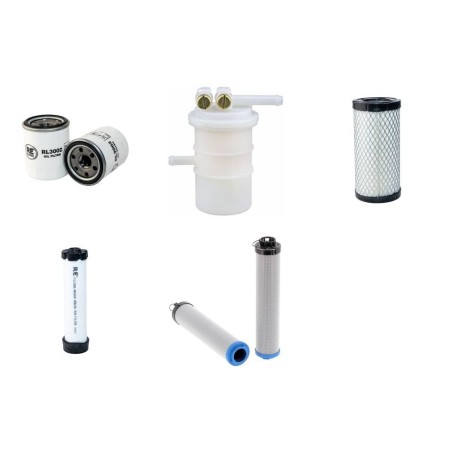 SCHAEFF HR 2.0 Filter Service Kit w/Mitsubishi LE3W263KL Eng.