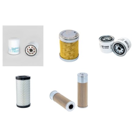 SCHAEFF HR 12 (354/2800-) Filter Service Kit w/Perkins 103.10 Eng.